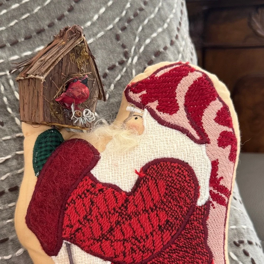 Limited edition Artisan Patti Christmas 1994 Decorative Pillow numbered 34/150